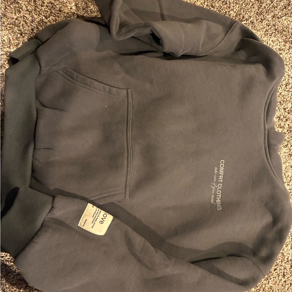 Comfort Clothing Kids Gray Pullover Hoodie